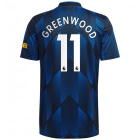 Fußballtrikots Manchester United Mason Greenwood 11 2021-2022 Kurzarm Ausweichtrikot kaufen